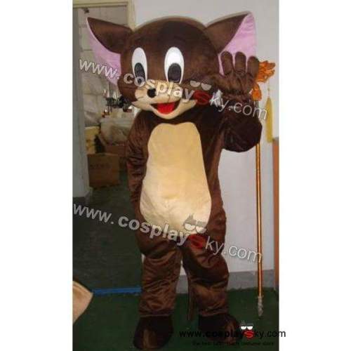 Tom And Jerry Jerry Mouse Mascot Costume Adult Size