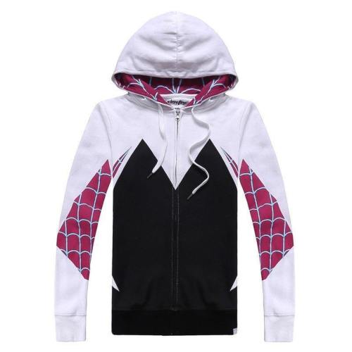 Venom Spider-Man Gwen Stacy Spiderman Cosplay Jacket Sweatshirt