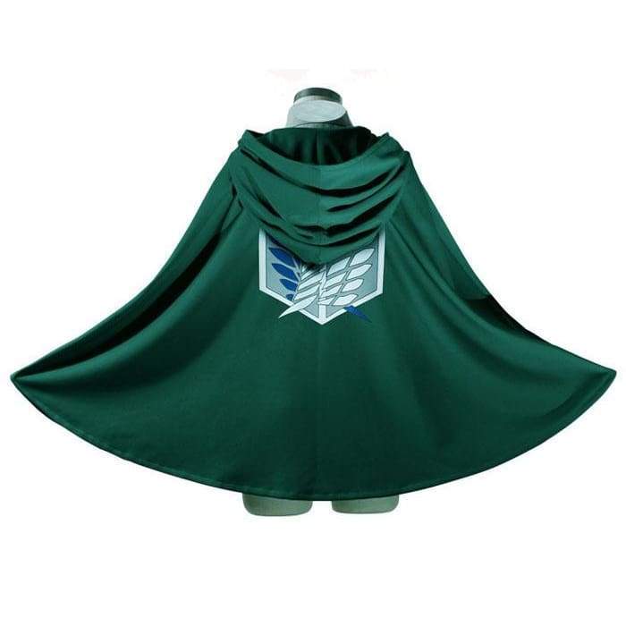 Green Shingeki No Kyojin Cloak Cape Unisex Coser Cloak Cartoon Costumes Cosplay Attack on Titan