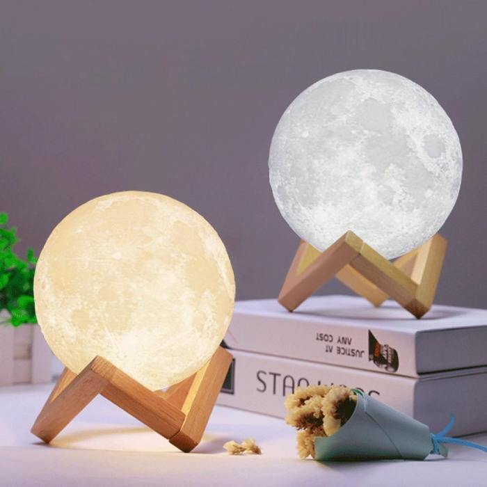 Customized 3D Enchanting Moon Lamp