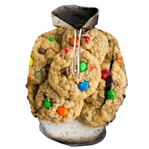 Cookies 3D - Sweatshirt, Hoodie, Pullover