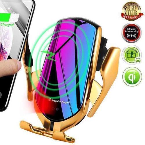 Wireless Automatic Sensor Car Phone Holder Charger
