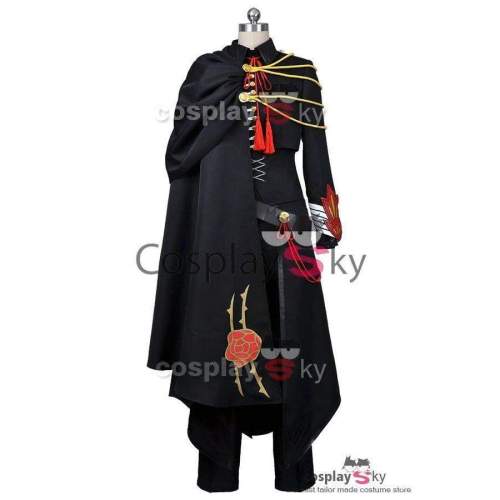 Code Geass Lelouch Of The Rebellion Black Uniform Cosplay Costume