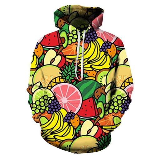 Fruity 3D Sweatshirt Hoodie Pullover