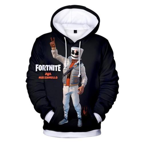 Fortnite Sweatshirt Marshmello Painted Hoodies