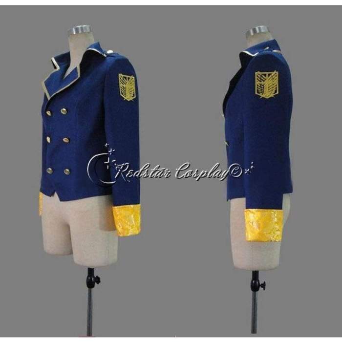 Attack on Titan Online Recon Corps Shingeki no Kyojin Cosplay Jacket Coat - Custom-made in any size