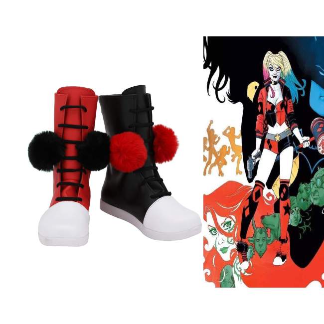 Dc Comics Harley Quinn Cosplay Shoes