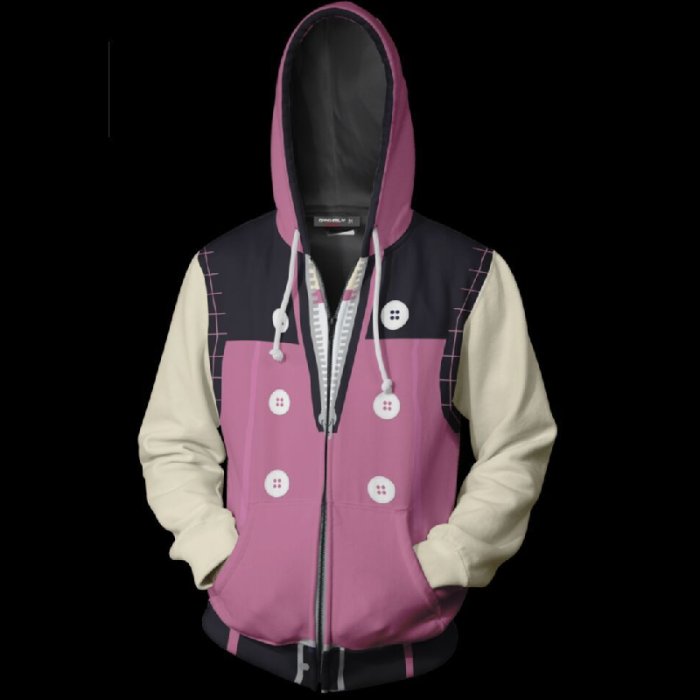 Kingdom Hearts Hoodie - Zip Up Hoodie Csos816