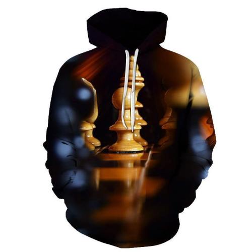 The Game Of Chess 3D - Sweatshirt, Hoodie, Pullover
