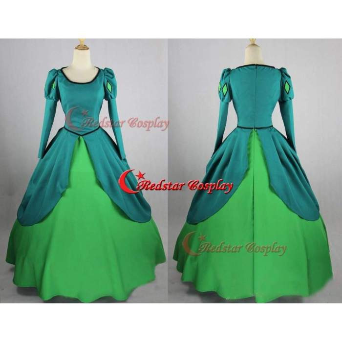 Movie Mermaid Princess Ariel Dress Cosplay Costume The Daughter Of The Sea Mermaid Bell Princess Ariel Dress Movie