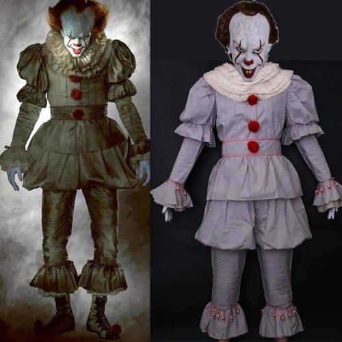 It Movie Pennywise The Clown Outfit Cosplay Costume