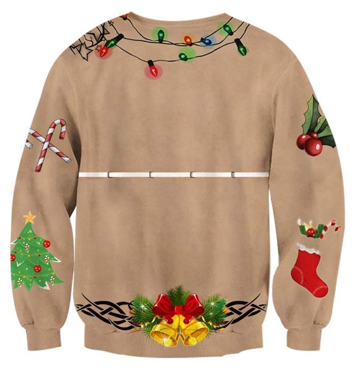Ugly Shirt With Underwear Shirts Christmas Pullover