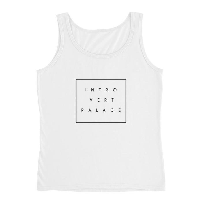 Introvert Palace Tank Top (White)