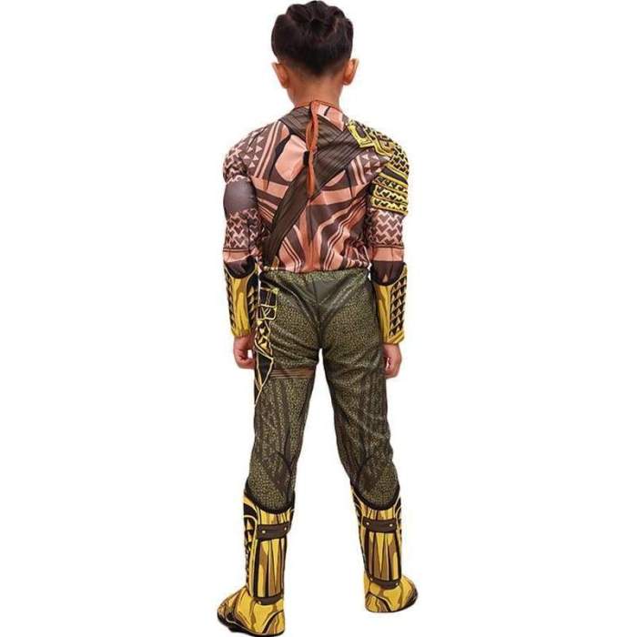 Aquaman Arthur Curry Outfit Cosplay Costume For Kids Children