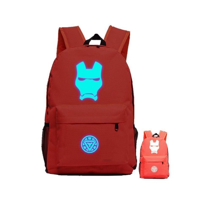 Avengers Ironman Marvel 17  Luminous Backpack