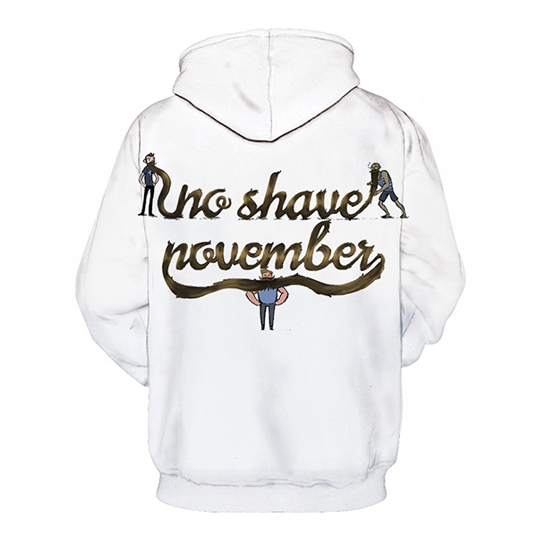 Bearded November 3D Hoodie - Sweatshirt, Hoodie, Pullover