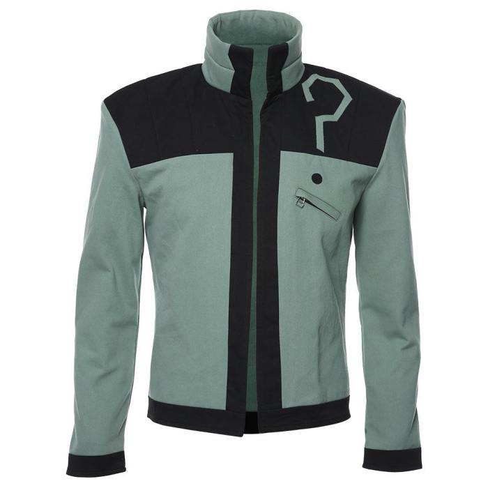 Riddler Dc Young Justice Uniform Jacket Cosplay Costume