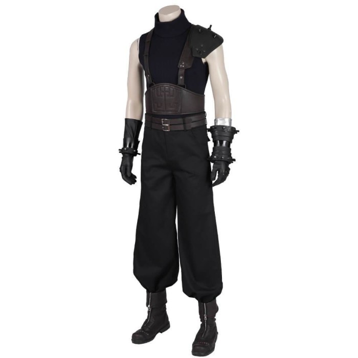 Game Final Fantasy Vii Cloud Strife Costume Cosplay Uniform Halloween