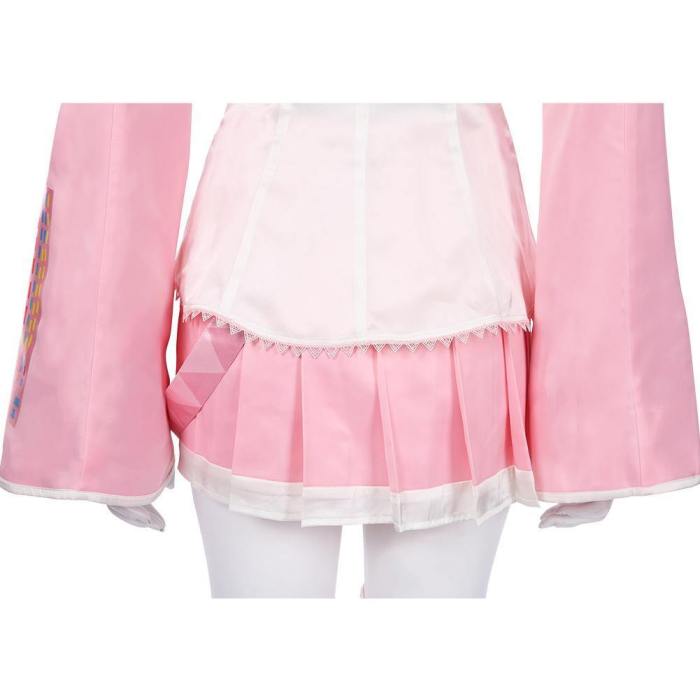 Vocaloid-Sakura Miku Pink Dress Outfits Halloween Carnival Suit Cosplay Costume
