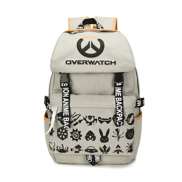 Game Overwatch Canvas Teen Backpack