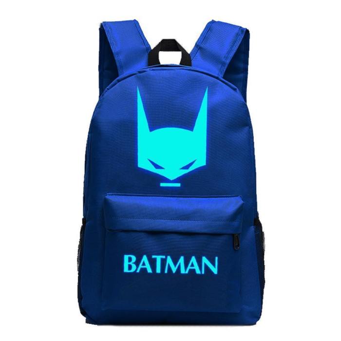 Dc Comic The Batman Profile Luminous Computer Backpack 19X12'' Csso113