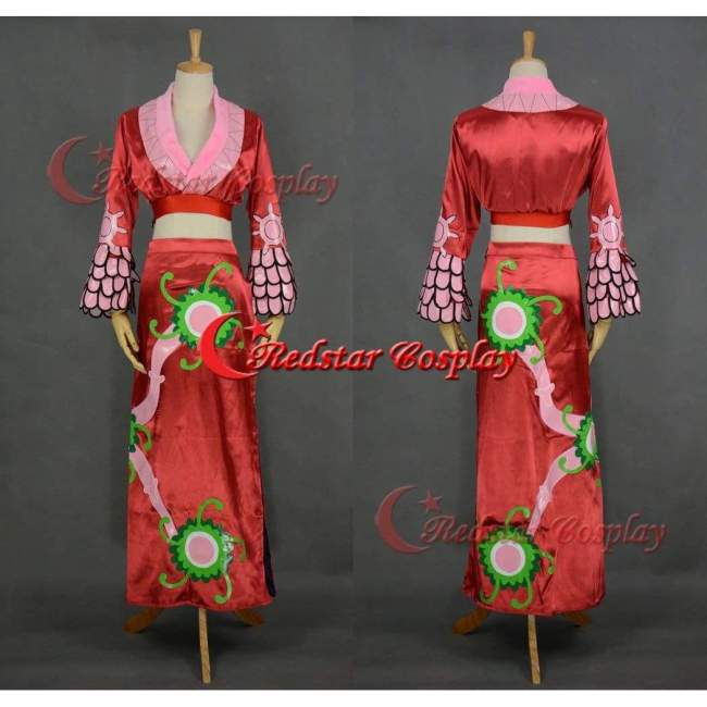 One Piece Seven Warlords Of The Sea Pirate Empress Snake Princess Boa Hancock Cosplay Costume