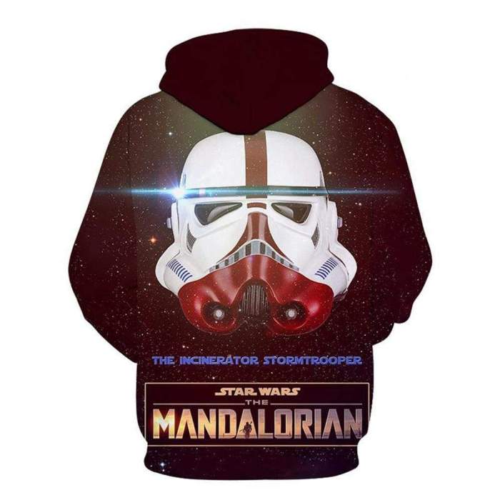 Star Wars Hoodie - The Mandalorian Pullover Hoodie