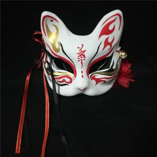Japanese Wei Wuxian Private Fox Mask Halloween Cosplay Costumes Props
