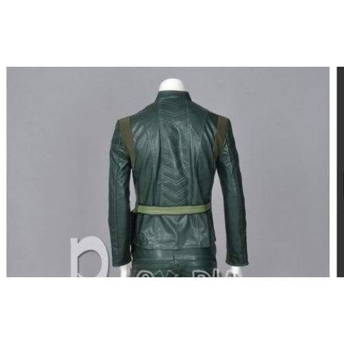 Green Arrow Oliver Queen America Cosplay Costume  Just Jacket