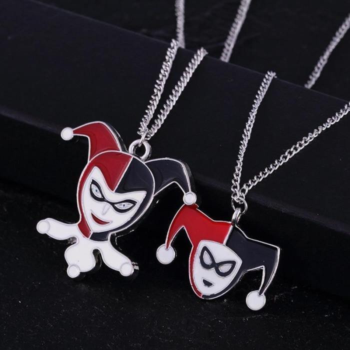 Suicide Squad Harley Quinn Pendant Necklace Birthday Halloween Gifts