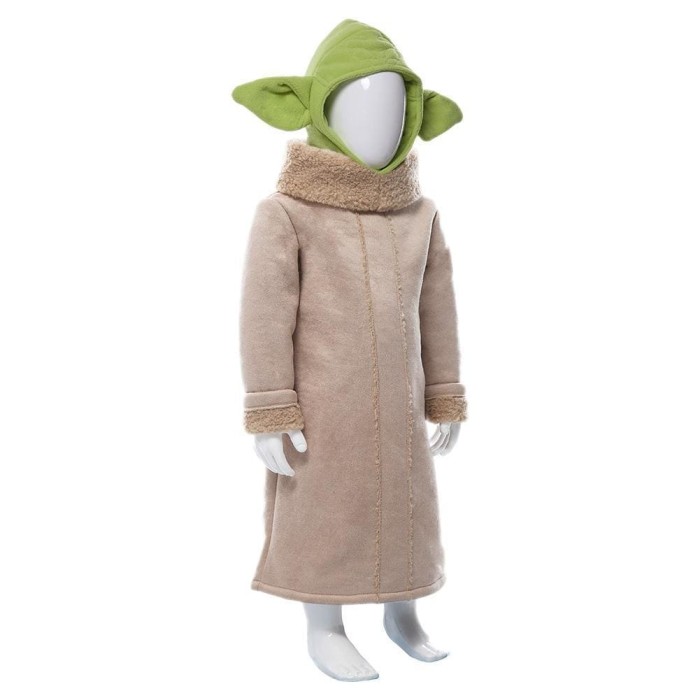 Star Wars The Mandalorian Baby Yoda Suit For Kids Children Cosplay Costume Star Wars The Mandalorian Baby Yoda Suit For Kids Children Cosplay Costume