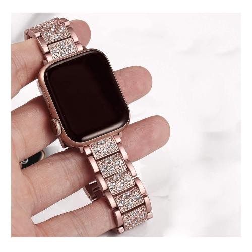 Apple Watch Stainless Diamond Watchband