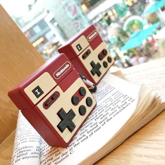 Vintage Nintendo Game Machine Apple Airpods Protective Case Cover