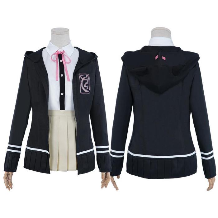 Super Danganronpa 2: Goodbye Desperate Academy-Chiaki Nanami Uniform Skirt Outfits Halloween Carnival Suit Cosplay Costume