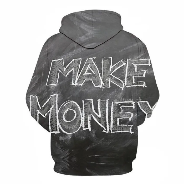 Make Money 3D - Sweatshirt, Hoodie, Pullover
