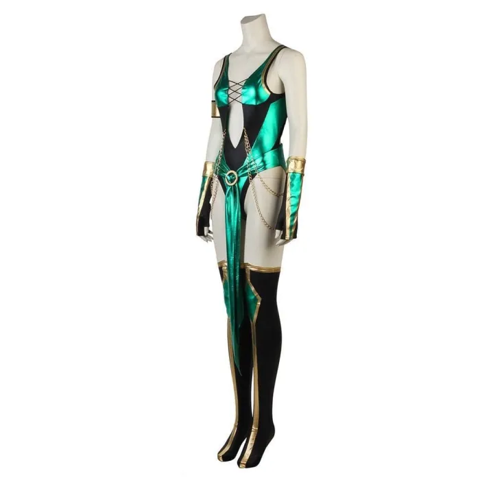 Video Game Mortal Kombat X Jade Cosplay Costume Female