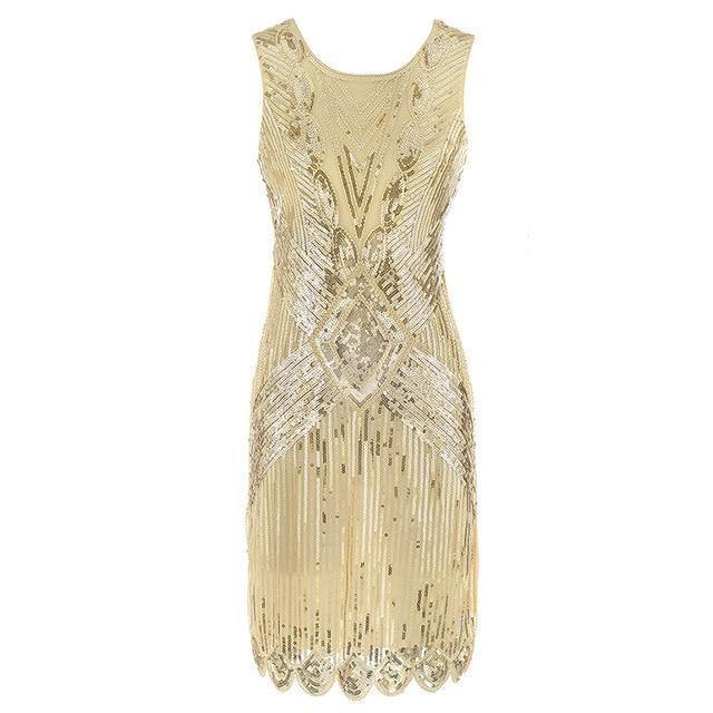 S Flapper Roaring 20S Great Gatsby Costume Fringed Sequin Beaded Dress And Embellished Art Deco Dress Accessories Xxxl