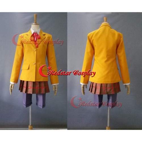 Anime Prison School Kangoku Gakuen Hana Midorikawa Cosplay Costume Uniform