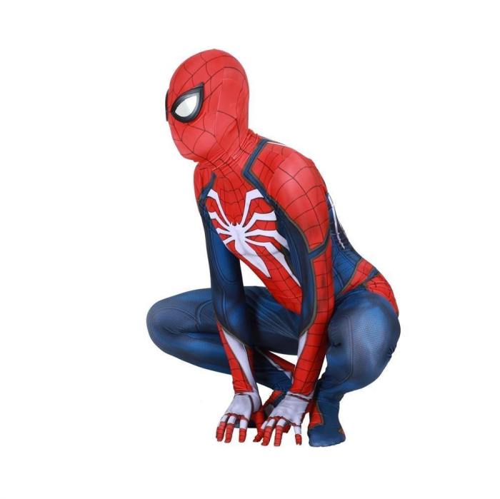 Insomniac Games Spider Man Cosplay Costume Zentai Superhero Bodysuit