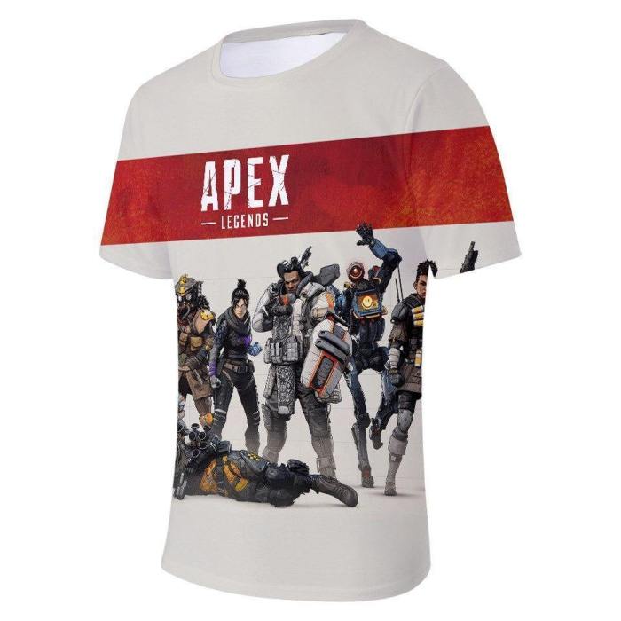 The New 3D Print Apex Legends T-Shirt Men Women  Fall Fashion New Print Apex Legends Costume 3D Men'S
