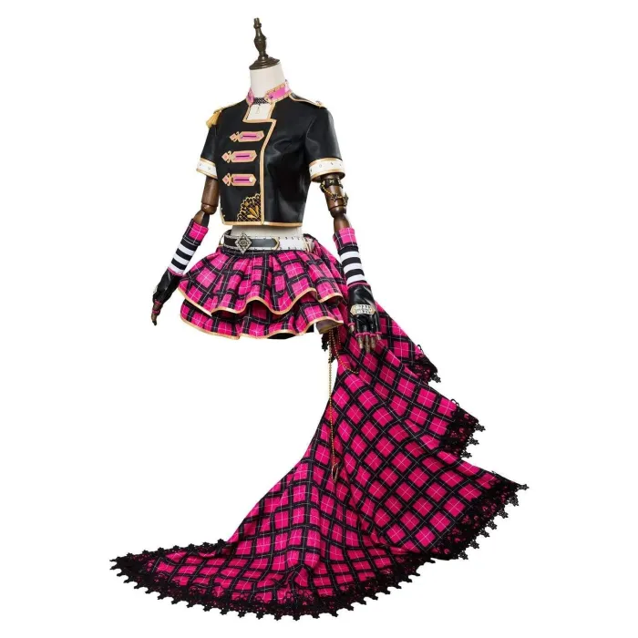 Love Live! Sunshine!! Ruby Kurosawa Dress Punk Rock Outfit Cosplay Costume
