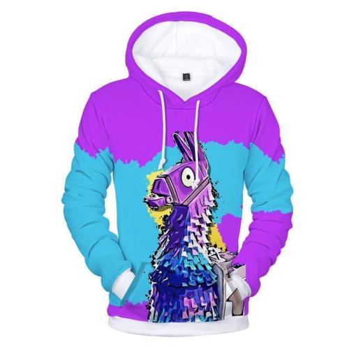 Fortnite Sweatshirt Llama Hoodie Unisex Pullover