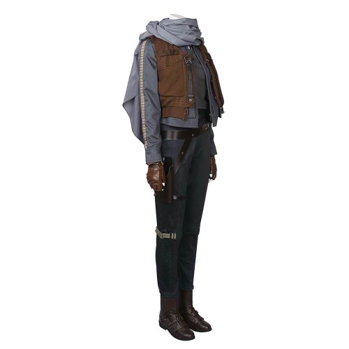 Rogue One: A Star Wars Story Jyn Erso Costume Halloween Cosplay Costume Adult Suit