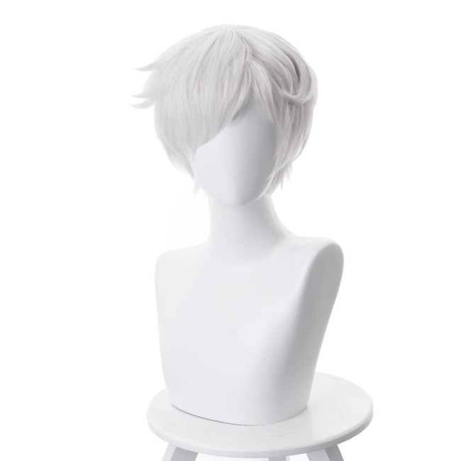 The Promised Neverland Norman Silver-Gray Wig