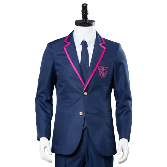 Deadly Class  Boys Student School Uniform Cosplay Costume