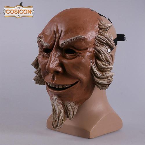 The Purge 3 Election Year Caleb Warren Old Man Mask  Halloween Cosplay Helmet
