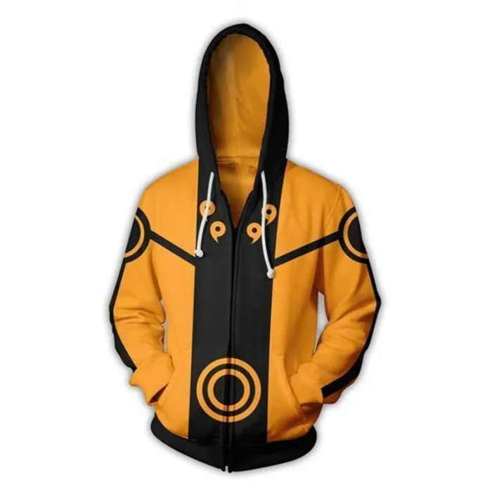 Naruto Hoodie -  Rikudou Sennin Mode Zip Up Hoodie Csos004