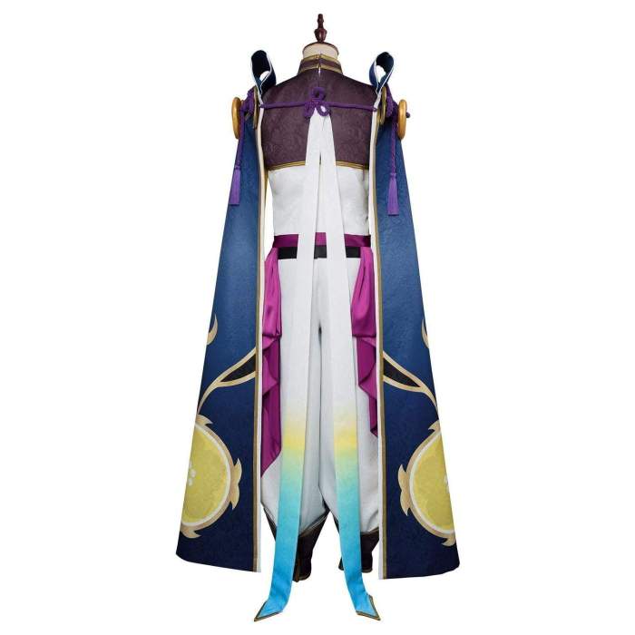 Fate/Grand Order Saber Lang Lin Wang Cosplay Costume