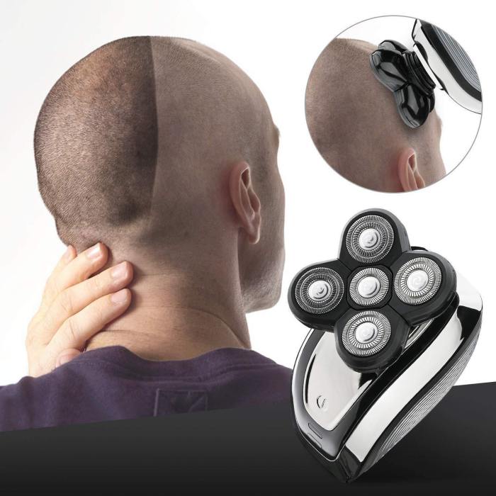 Electric Razor For Men, Bald Head Skull Shaver Kit