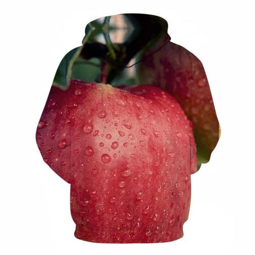 Fresh Apple 3D - Sweatshirt, Hoodie, Pullover